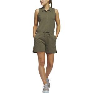 Adidas Golf Romper in Army Green - Size Large